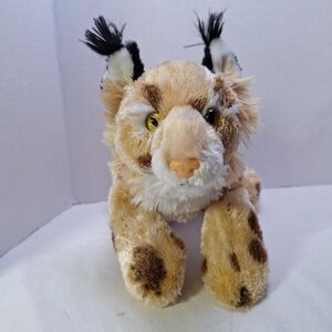 Aurora Flopsie 12" Bobby the Bobcat Plush Stuffed Animal 2022 #221700 Spotted